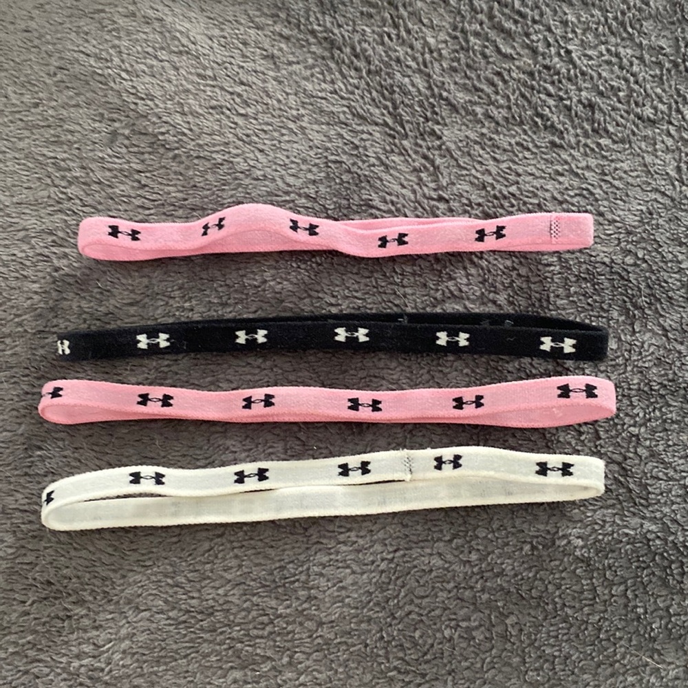 Under Armour hair bands - set of 4